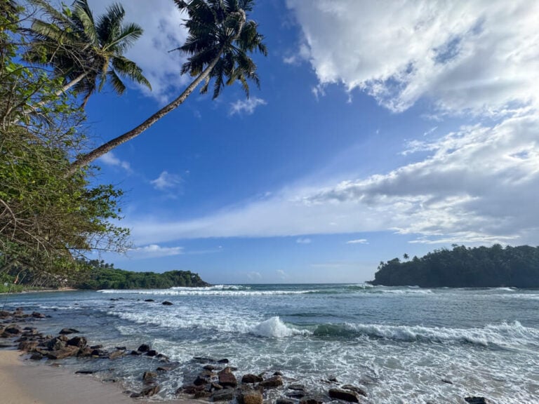 The beautiful Hiriketiya Beach is a must include on your Sri Lanka itinerary