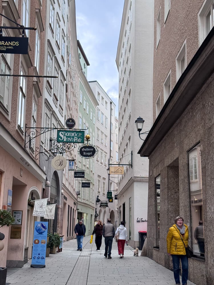 The Ultimate Salzburg Travel Guide: All You Need to Know 6 Getreidegasse is a historic shopping street in Salzburg, and home to many tradition shops