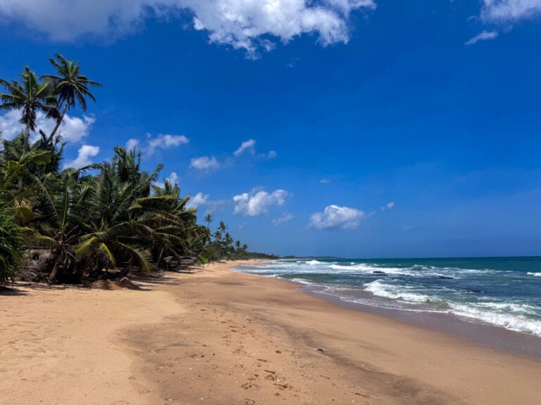 The stunning beach town of Tangalle in Sri Lanka