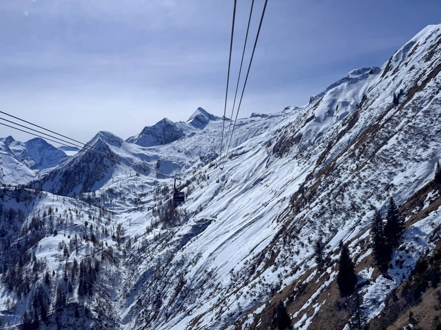 7 Epic Reasons to Visit the Top of Salzburg (Kitzsteinhorn) 7 The views from the 3K K-onnection are incredible