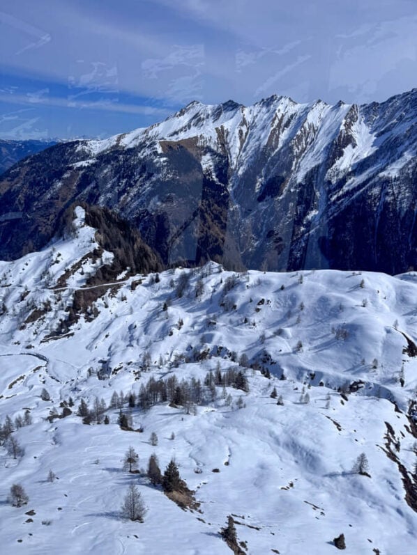 7 Epic Reasons to Visit the Top of Salzburg (Kitzsteinhorn) 12 Views from the cable cars on the way up Kitzsteinhorn