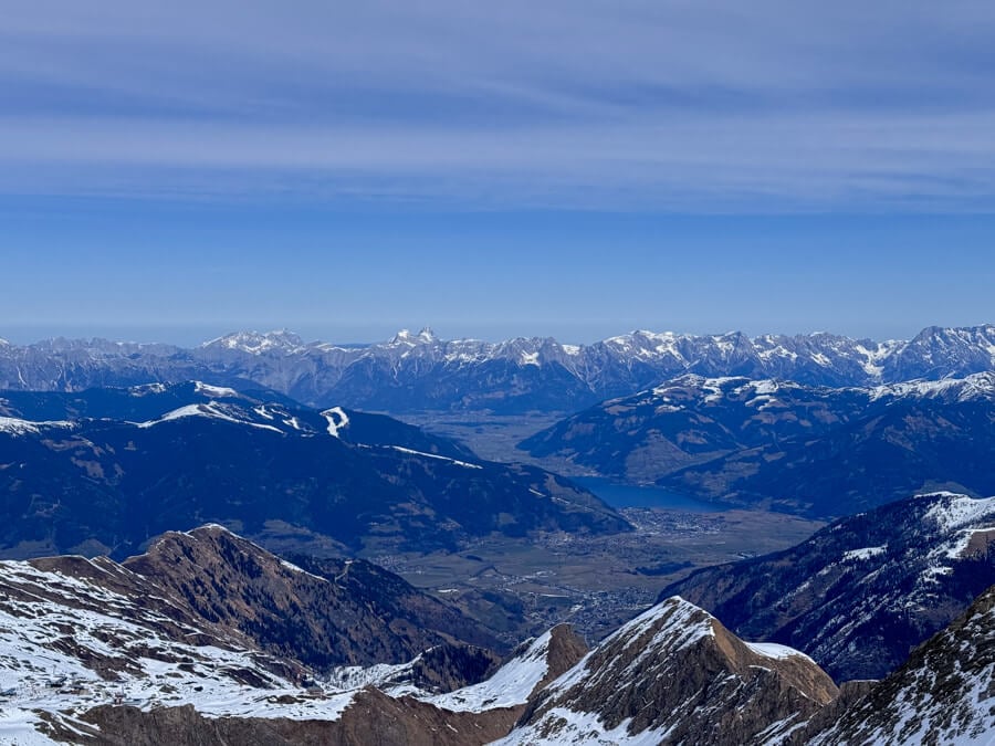 7 Epic Reasons to Visit the Top of Salzburg (Kitzsteinhorn) 6 You can see nearby towns from the top of Kitzsteinhorn