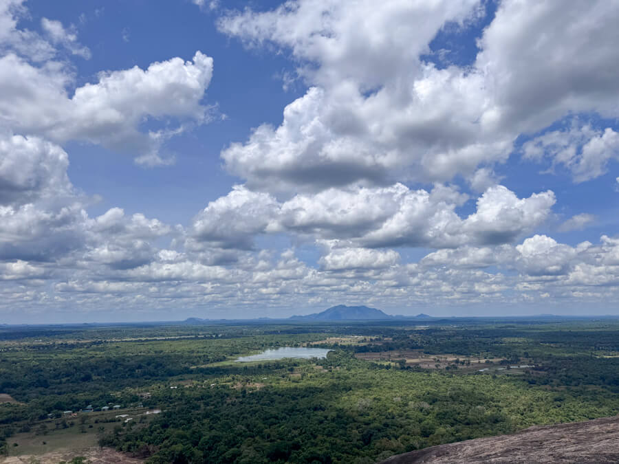 Pidurangala Rock: A Guide to One of Sri Lanka's Best Hikes 3 The views from the top of Pidurangala Rock are beautiful