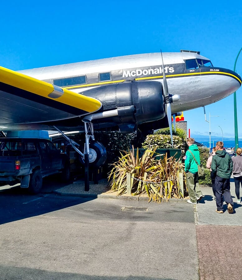 NZ Bucket List: 35 Truly Unique Things to Do in New Zealand 11 The McDonald's in Taupo has been vote one of the coolest in the world