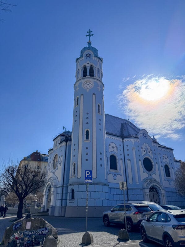 The Blue Church is one of the most popular attractions in Bratislava