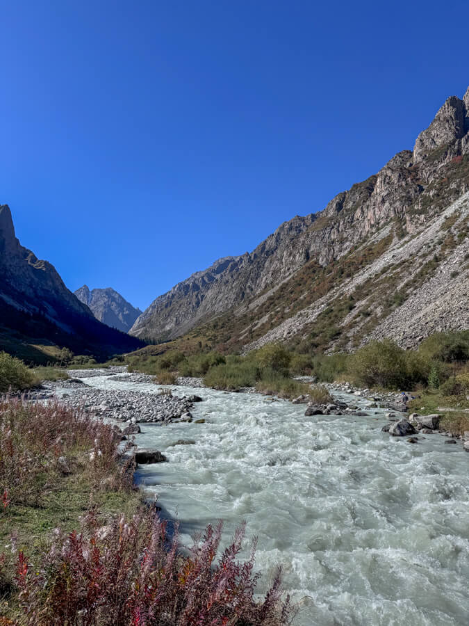 Ala Archa is one of the most beautiful places in Kyrgyzstan