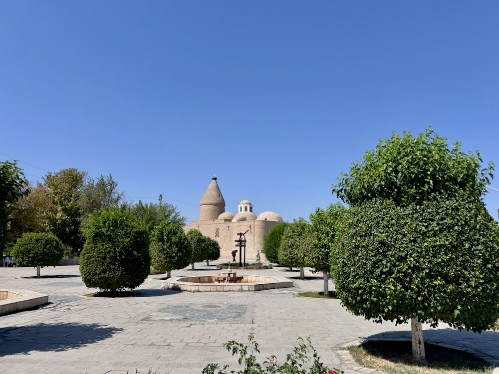The Chashma-Ayub Mausoleum is one of the lesser-visited sites in Bukhara